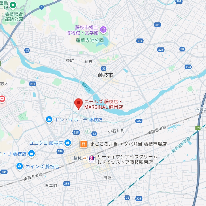 NIMUS 店舗地図